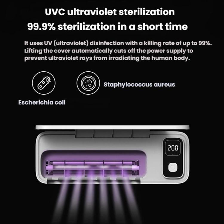 Automatic Drying Electric Toothbrush UV Sanitizer Bathroom Storage Rack