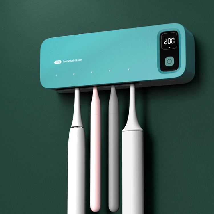 Automatic Drying Electric Toothbrush UV Sanitizer Bathroom Storage Rack