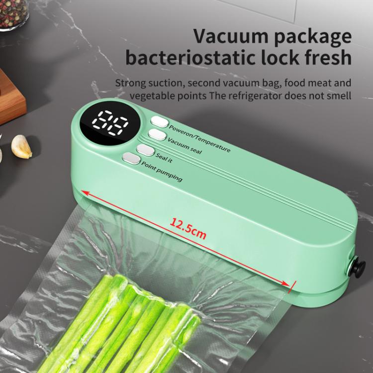 Wireless Automatic Vacuum Sealer Machine Portable Food Preservation Plastic Sealing Vacuum Machine