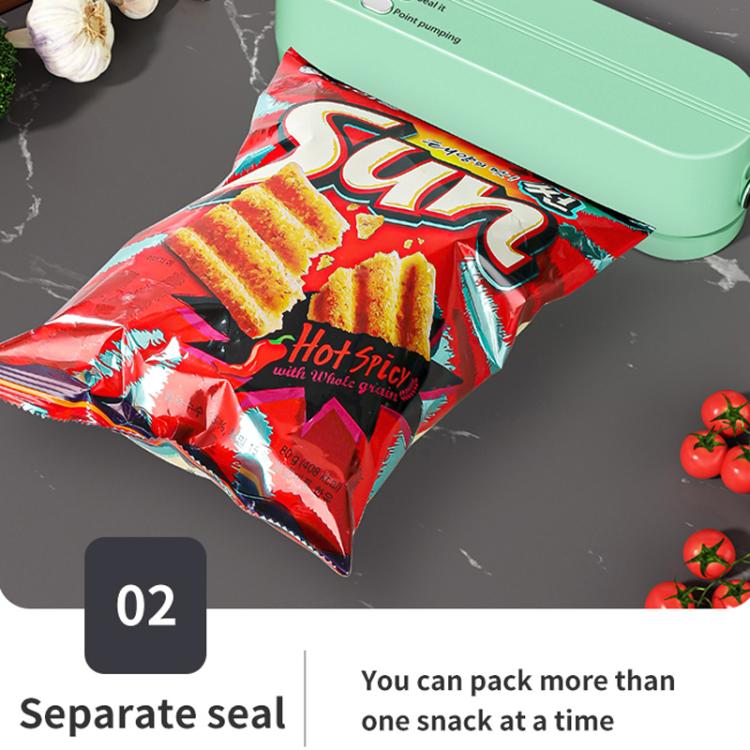 Wireless Automatic Vacuum Sealer Machine Portable Food Preservation Plastic Sealing Vacuum Machine