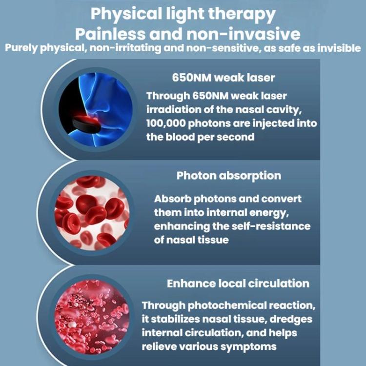 Intelligent Infrared Nasal Comfort Device Portable Allergic Chronic Rhinitis Instrument