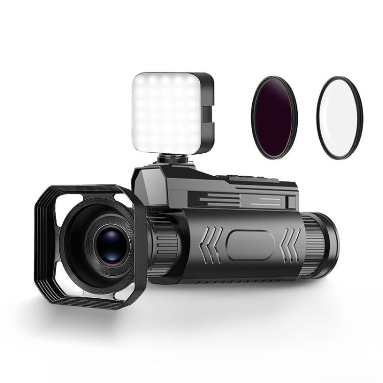 4K HD WiFi Night Vision Monocular 28X Zoom 64MP Infrared Hunting Telescope With No-Glow Recording & Animal Call Simulator