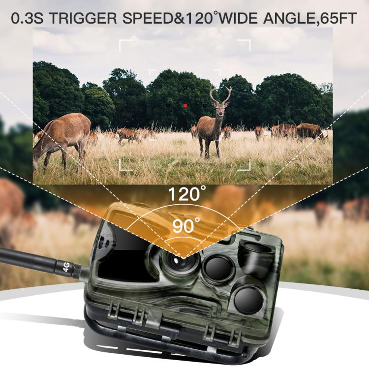 20MP 4G Message Outdoor Rain Fog Proof Infrared Tracking Hunting Camera