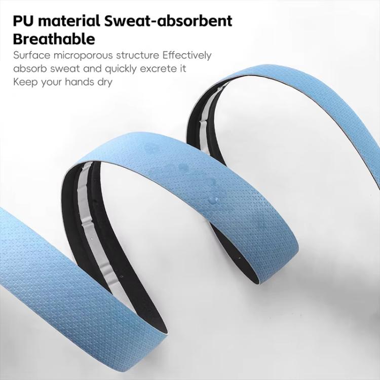 WEST BIKING Road Bike Handlebar Tape Ultra-Lightweight PU Gradient Cycling Bar Wrap Non-Slip Sweatproof Grip