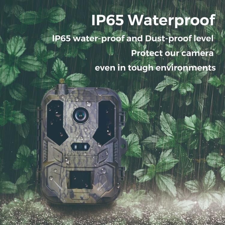 4K 4G Outdoor Tracking Camera With Remote Mobile Control, Supports FTP/SMTP/APP