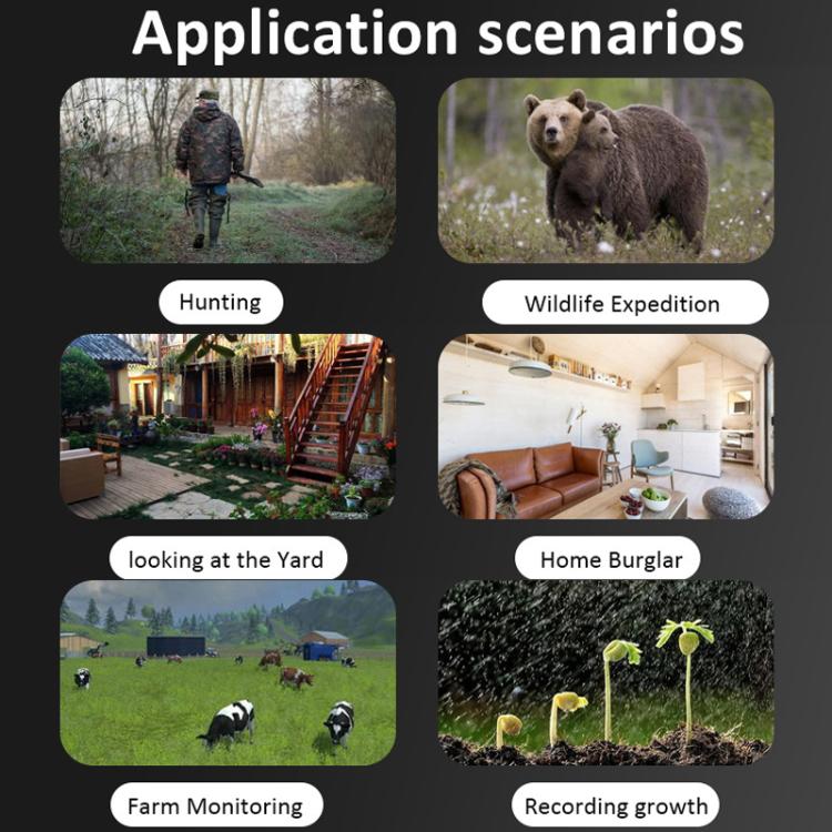 Dual Lens 4K 4G Outdoor Tracking Camera With Remote Mobile Control For Real-Time Photo Viewing