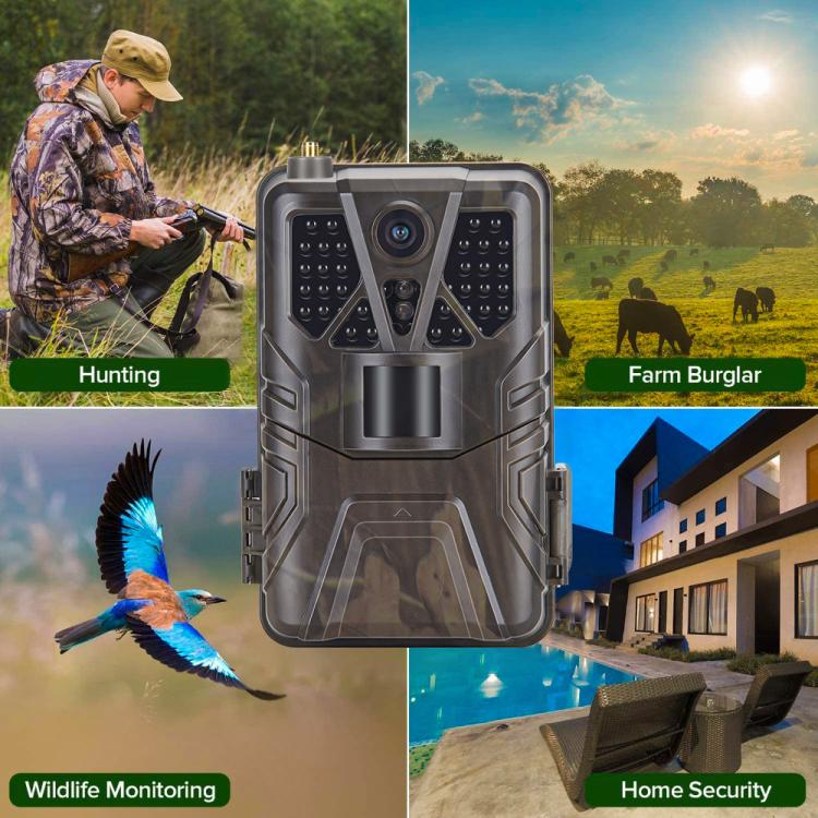 4K 4G Hunting Camera With APP Supports FTP / Email / LIVE VIDEO