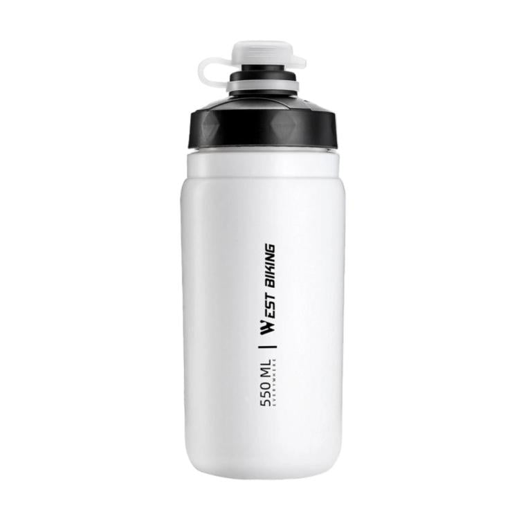 WEST BIKING 550ml Bike Water Bottle for Cycling Leak-Proof Squeeze Design Portable Sports Hydration Bottle