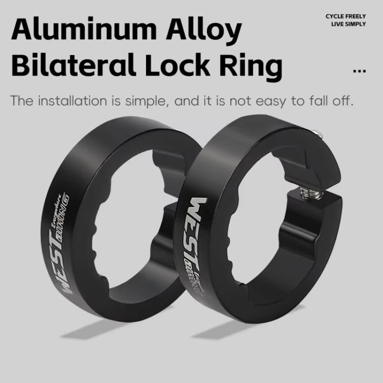 WEST BIKING 1pair TPE Soft Anti-Slip Mountain Bike Handlebar Grips Ergonomic Comfort for Road & MTB Cycling