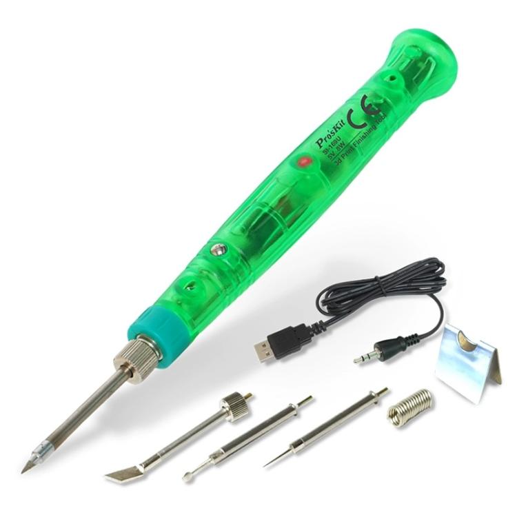 ProsKit SI-169U 3D Printing Repair Soldering Iron Set Mini Portable USB Soldering Iron Pen