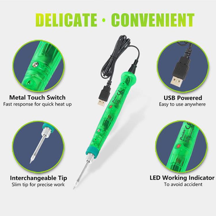 ProsKit SI-169U 3D Printing Repair Soldering Iron Set Mini Portable USB Soldering Iron Pen