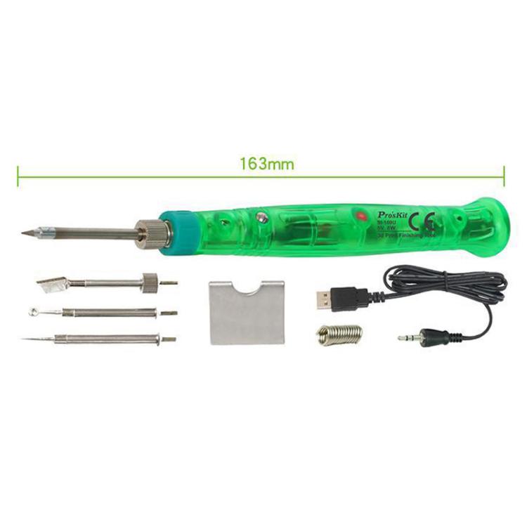 ProsKit SI-169U 3D Printing Repair Soldering Iron Set Mini Portable USB Soldering Iron Pen