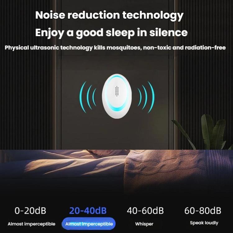 Ultrasonic Mouse Insect Repeller Home Mosquito Repellent Light