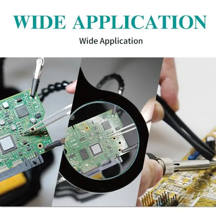 7 In 1 LED Magnifying Glass Repair Soldering Station Constant Temperature Soldering Iron Stand