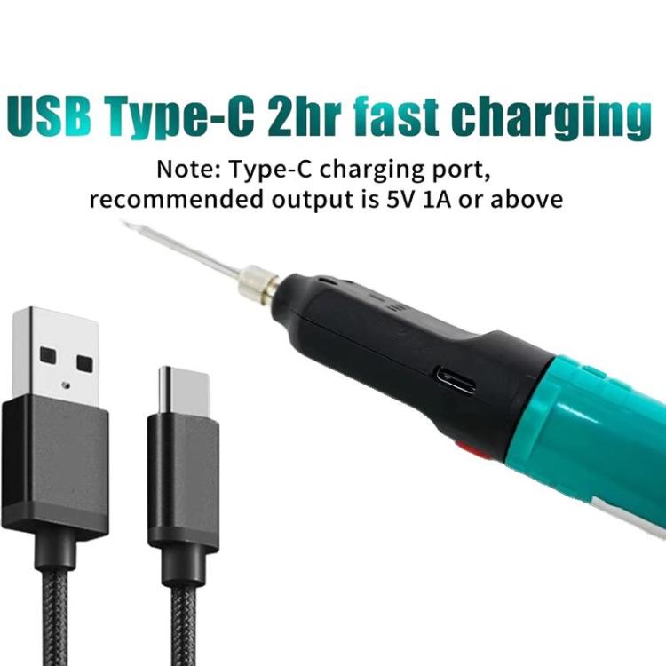 12W Wireless Touch Controlled Soldering Iron USB Rechargeable Constant Temperature Outdoor Repair Soldering Pen