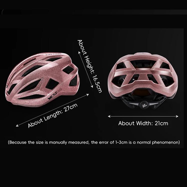 WEST BIKING Reflective Night Riding Bike Helmet with Magnetic Visor Lightweight & Breathable Unisex Cycling Helmet