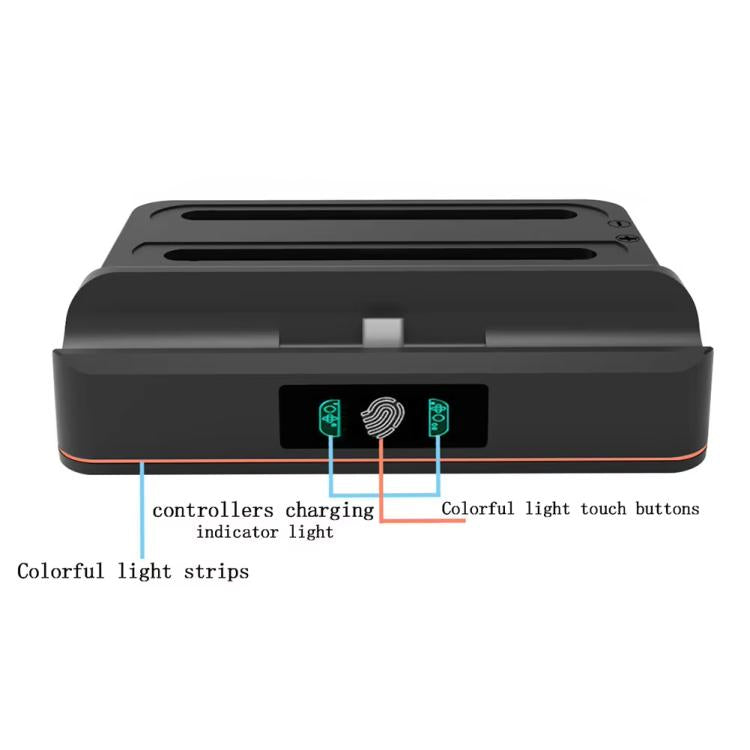 For Nintendo Switch 2 Console Controller KJH Charging Dock Station With 1080P 60Hz HDMI Output