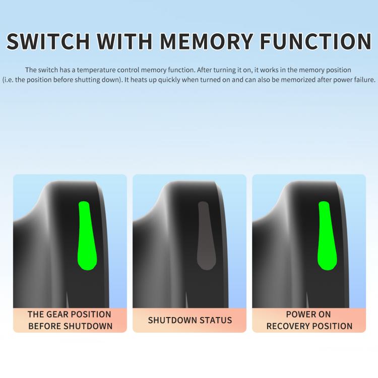 ACC Cable Motorcycle 6-speed Memory Heated Throttle Grip