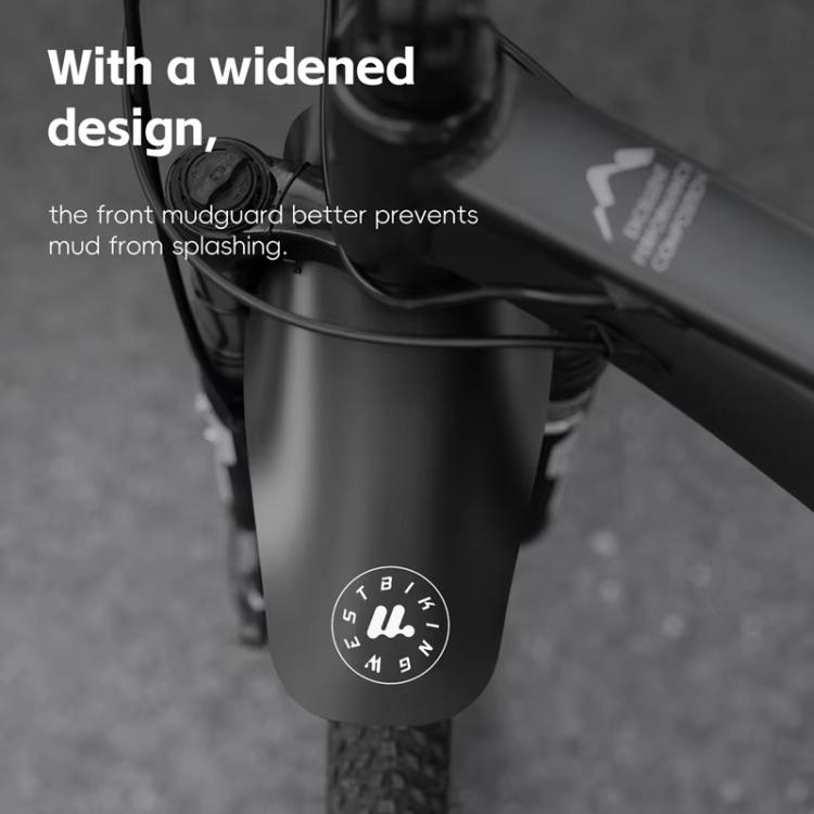 WEST BIKING YP0714043 Bicycle Front And Rear Fenders MTB Mountain Bike Fork Mudguard