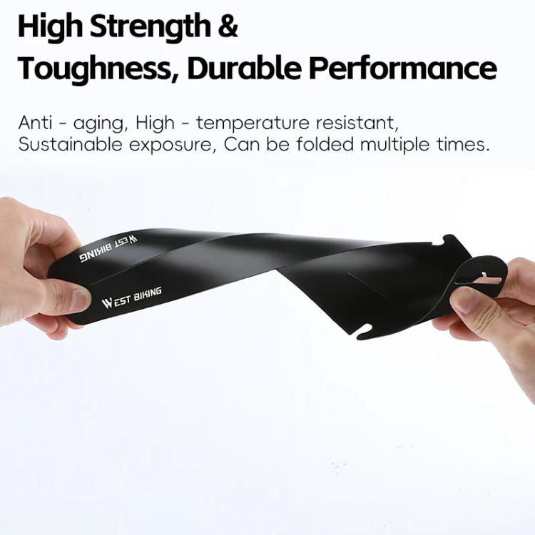 WEST BIKING YP0714043 Bicycle Front And Rear Fenders MTB Mountain Bike Fork Mudguard