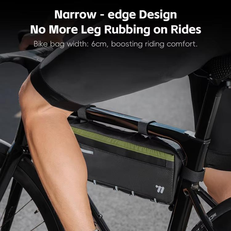 WEST BIKING YP0707415 Bicycle Top Tube Bag Mountain Road Bikes Large Capacity Front Tube Bag