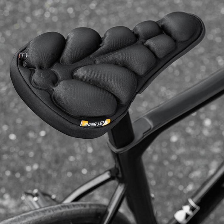 WEST BIKING YP0801259-260 Universal Heat Dissipating Inflatable Bicycle Seat Cover Cycling Mountain Bike Airbag Seat Cover