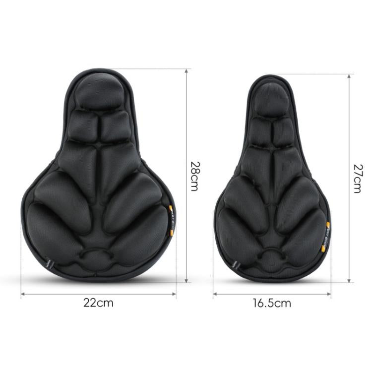 WEST BIKING YP0801259-260 Universal Heat Dissipating Inflatable Bicycle Seat Cover Cycling Mountain Bike Airbag Seat Cover