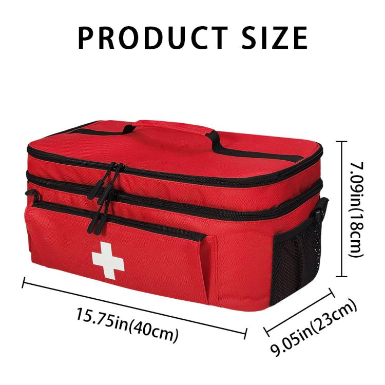 First Aid Kit Medicine Bottle Storage Bag