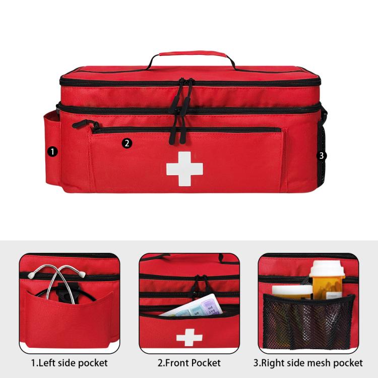 First Aid Kit Medicine Bottle Storage Bag