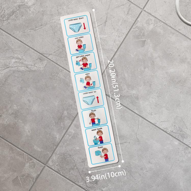 Life Skills Class Toilet Training Visual Chart