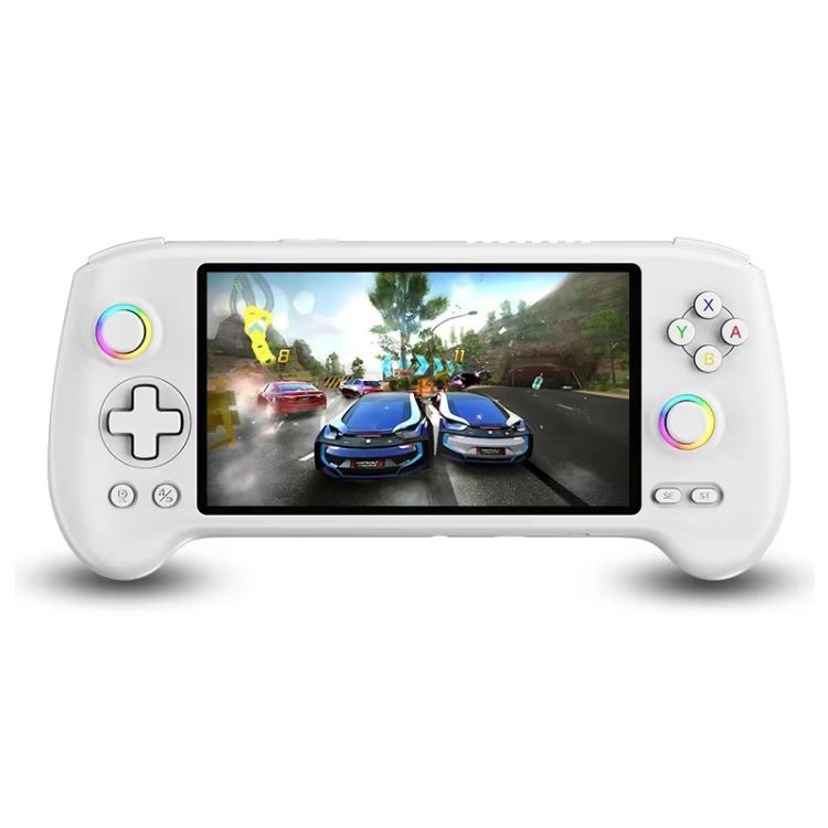 ANBERNIC RG557 Handheld Game Console 5.48-Inch AMOLED Screen Android 14 Video Game Player