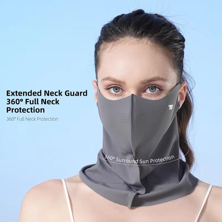 WEST BIKING Full-Face Neck Protection Sun Mask Ice-Silk UV-Protective Face Cover UV-Blocking Cycling Mask