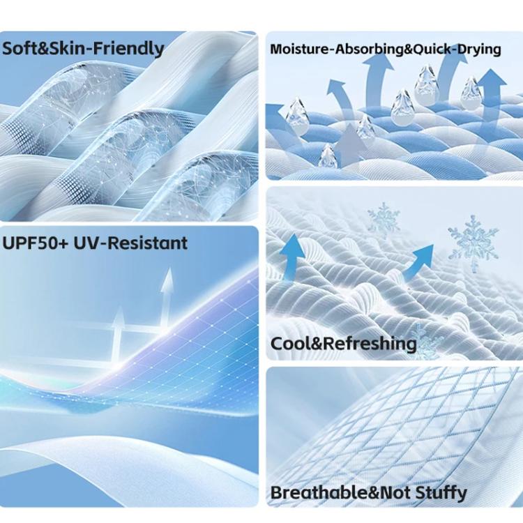 WEST BIKING Full-Face Neck Protection Sun Mask Ice-Silk UV-Protective Face Cover UV-Blocking Cycling Mask