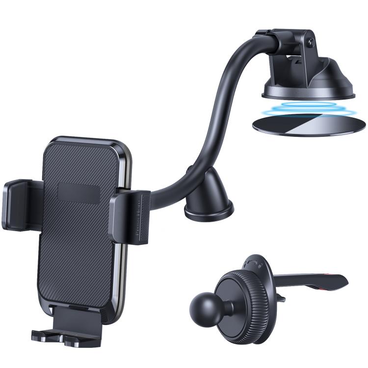 Tronwin JY02 Flexible Arm Dashboard Windshield Car Phone Holder Adjustable Suction Cup Mount
