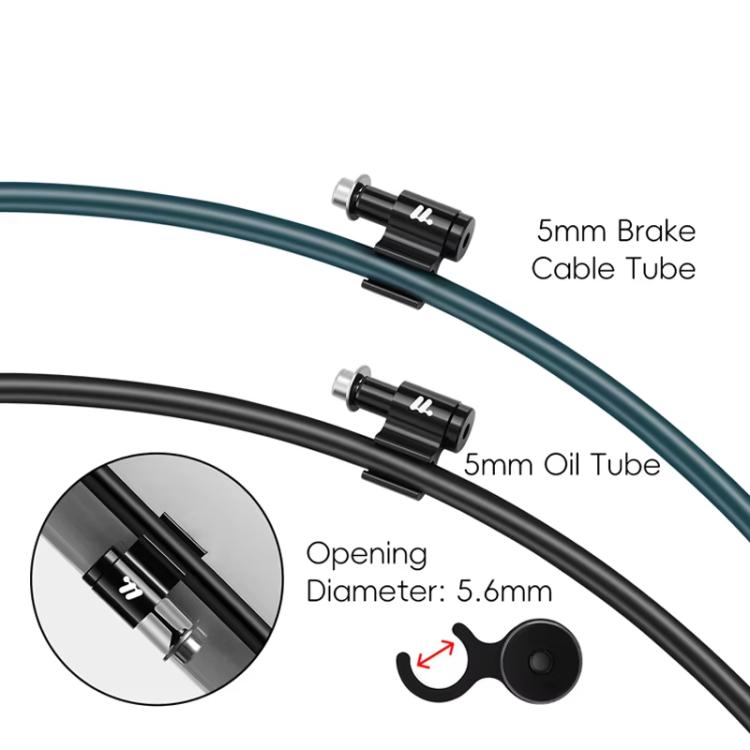 WEST BIKING 5pcs /Bag Mountain Bike Hose Guide Plate Frame Cable Conversion Mounting Bracket