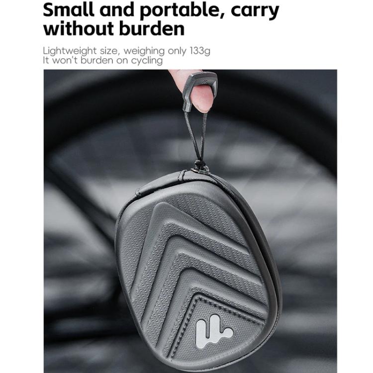 WEST BIKING Bicycle Hard-Shell Tail Bag Waterproof Quick-Release Cycling Bag