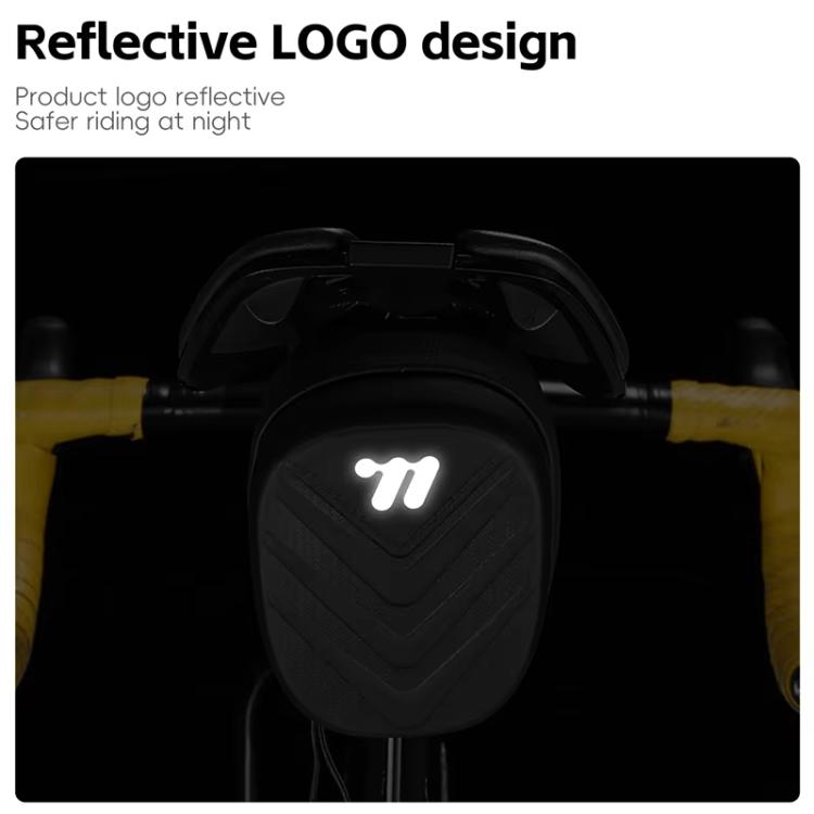 WEST BIKING Bicycle Hard-Shell Tail Bag Waterproof Quick-Release Cycling Bag