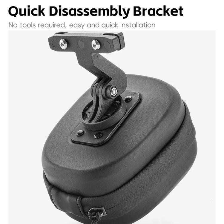 WEST BIKING Bicycle Hard-Shell Tail Bag Waterproof Quick-Release Cycling Bag