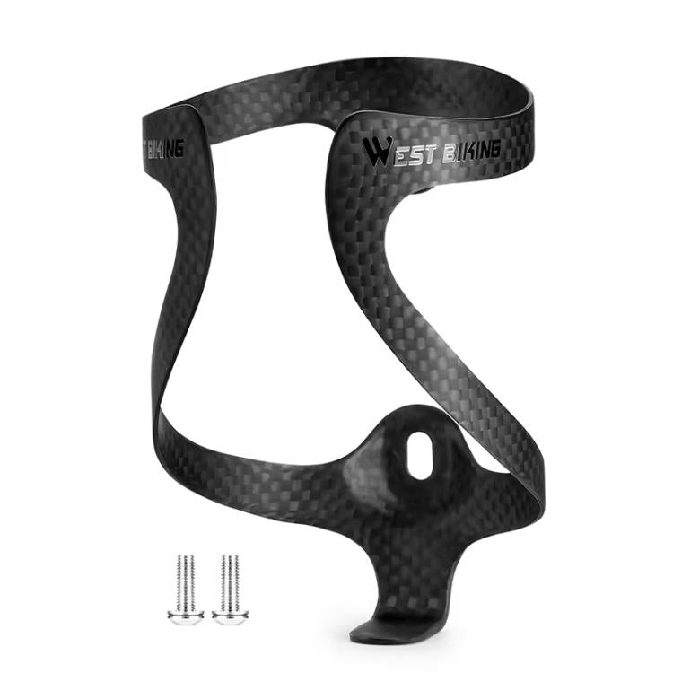 WEST BIKING Bicycle Carbon Fiber Water Bottle Cage Lightweight Cycling Water Bottle Holder