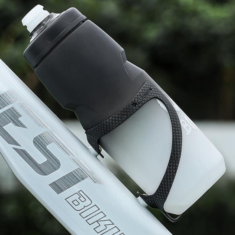 WEST BIKING Bicycle Carbon Fiber Water Bottle Cage Lightweight Cycling Water Bottle Holder