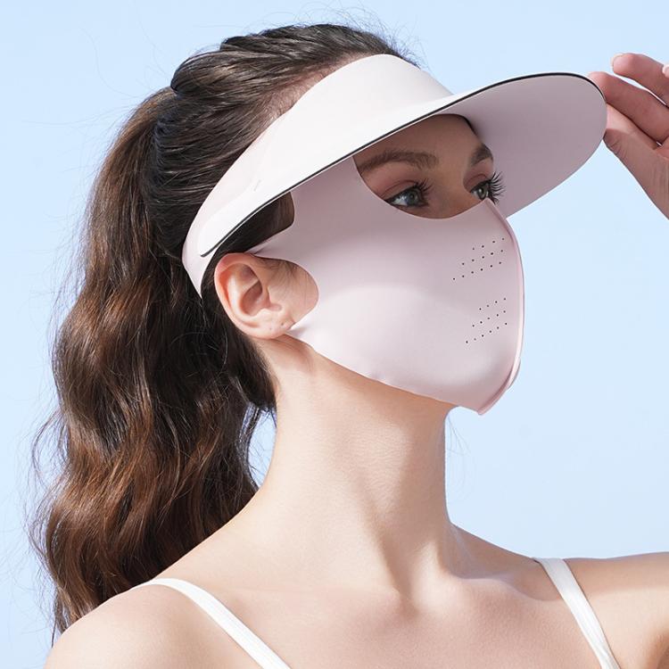 WEST BIKING 2 In 1 Outdoor Sports Sun Protection Mask UV-Blocking Sun Hat Cycling Breathable Face Cover