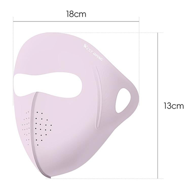 WEST BIKING Sports Cycling Face Mask Ice Silk Breathable Sun Protection Mask