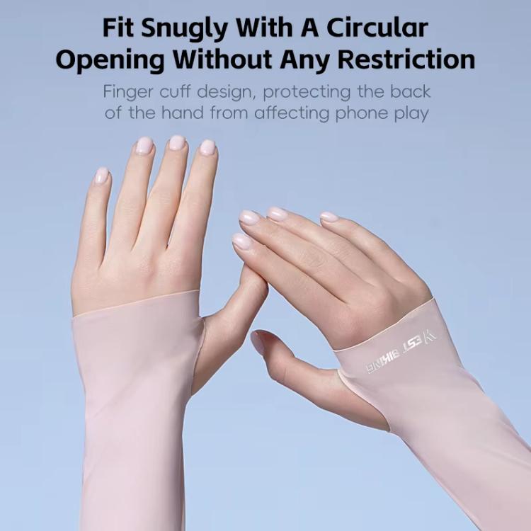 WEST BIKING 1pair Outdoor Cycling Ice Silk UV-Protective Arm Sleeves Fishing Travel Arm Protection Ice Sleeves