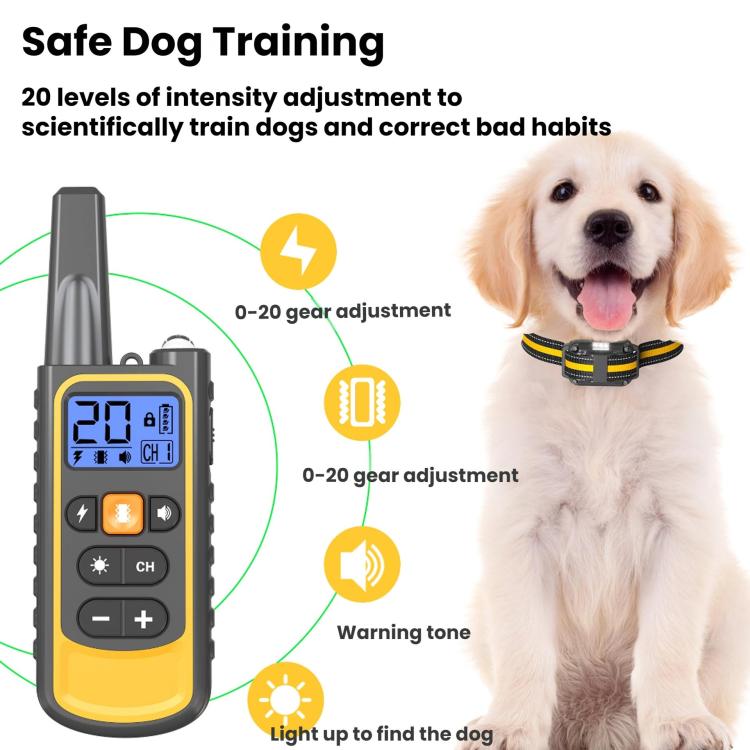 Remote Control Dog Barking Control With Shock Collar