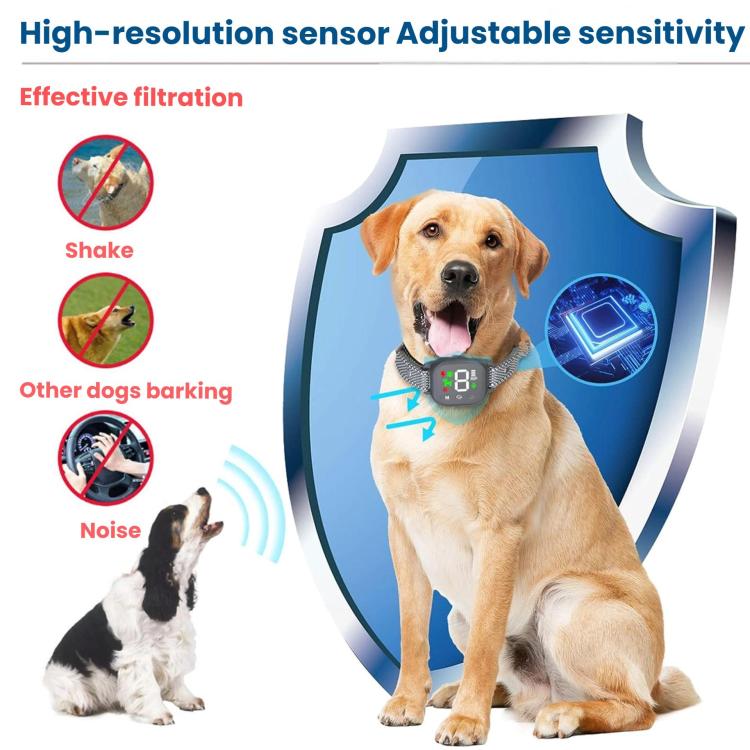 Color Screen Automatic Barking Device Dog Collar