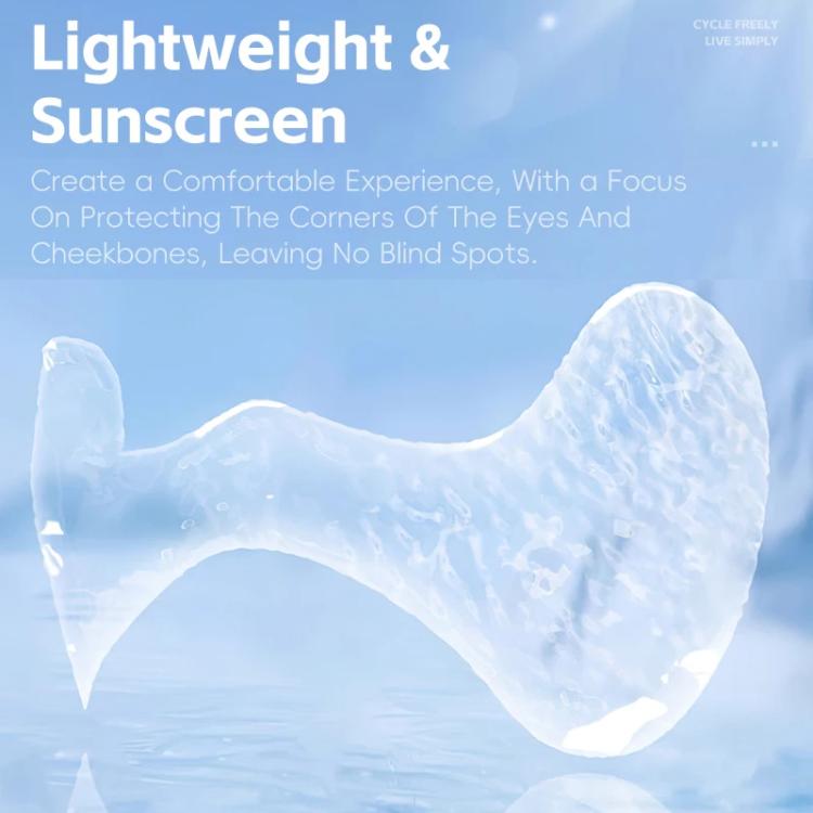 WEST BIKING Outdoor Sun Protection Face Mask Eye Protecting Ice Silk Seamless Butterfly Mask