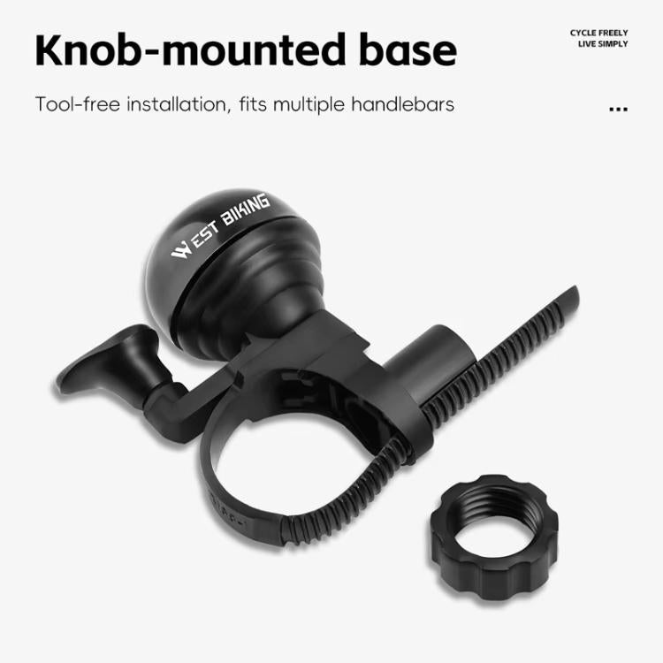 WEST BIKING Bicycle Bell Cycling Aluminum Alloy Warning Horn