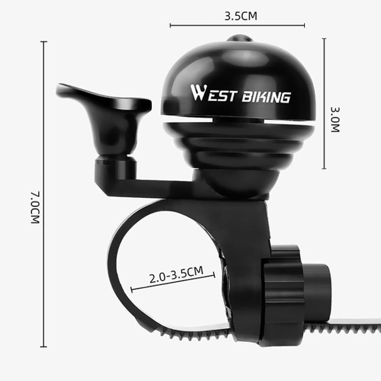 WEST BIKING Bicycle Bell Cycling Aluminum Alloy Warning Horn