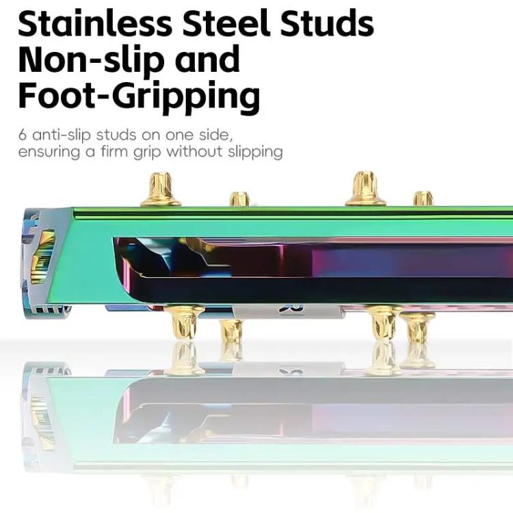 WEST BIKING 1pair Colorful Electroplated Bicycle Pedals 3 Bearing Aluminum Alloy Mountain / Road Bike Pedals