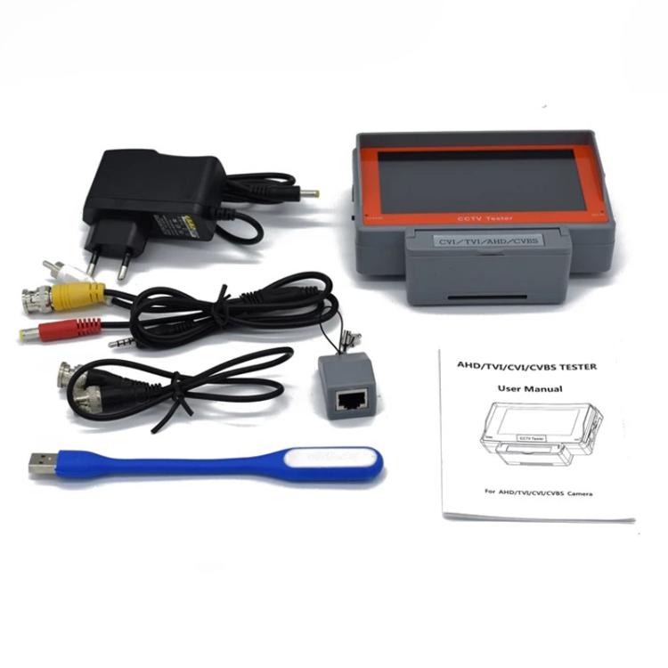 5300ACT 5 Inch HD Surveillance Tester Analog/Coaxial AHD/TVI/CVI Supports 8MP Engineering Tool